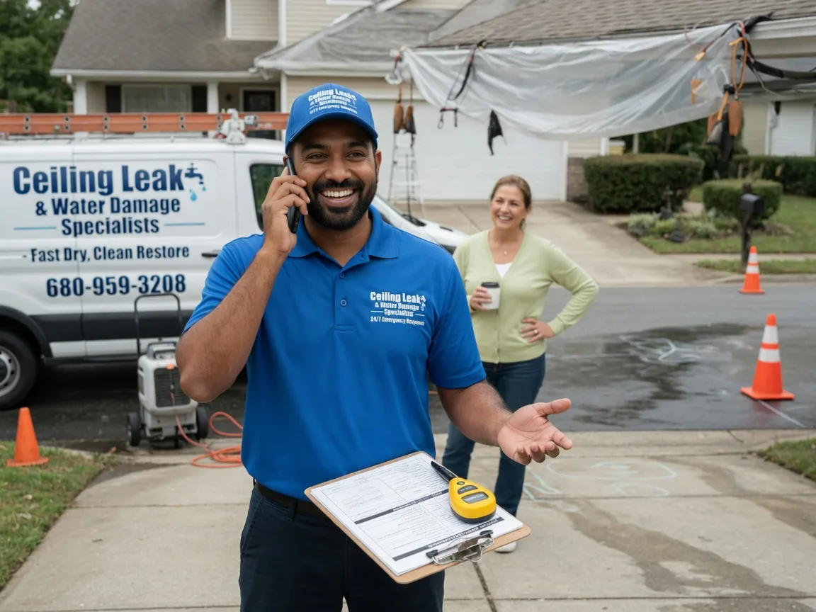 Ceiling Leak Cleanup Erwin, TN FAQs